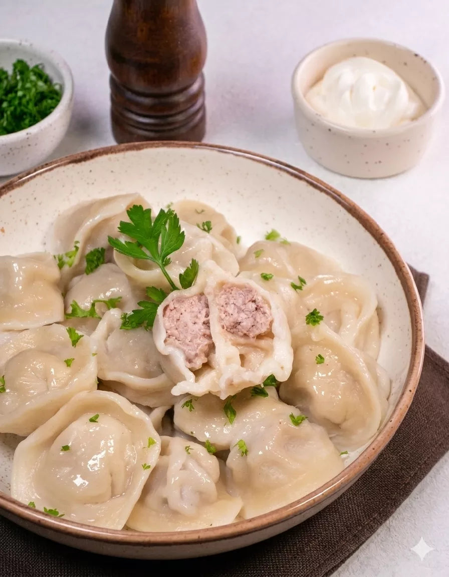 Pelmeni with Turkey